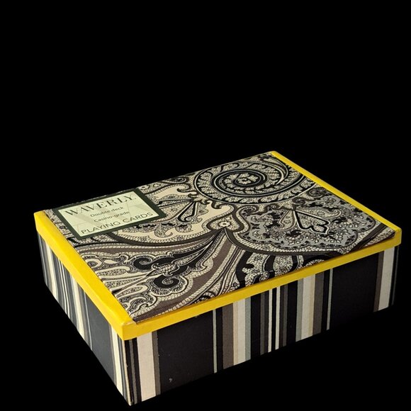 Waverly Double Deck Sealed Playing Card Set in Box Creative Papers C.R. Gibson - Picture 6 of 16